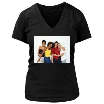 Spice Girls Women's Deep V-Neck TShirt