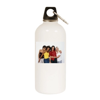 Spice Girls White Water Bottle With Carabiner