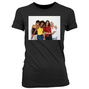 Spice Girls Women's Junior Cut Crewneck T-Shirt