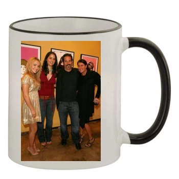 Hayden Panettiere 11oz Colored Rim & Handle Mug