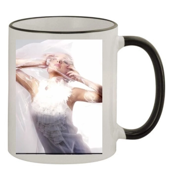 Hayden Panettiere 11oz Colored Rim & Handle Mug