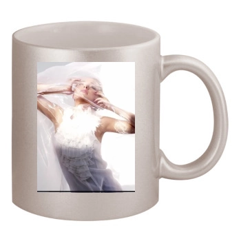 Hayden Panettiere 11oz Metallic Silver Mug