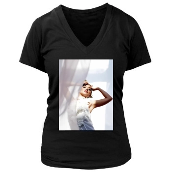 Hayden Panettiere Women's Deep V-Neck TShirt