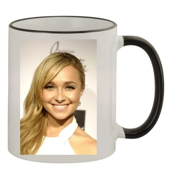 Hayden Panettiere 11oz Colored Rim & Handle Mug