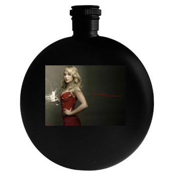 Hayden Panettiere Round Flask