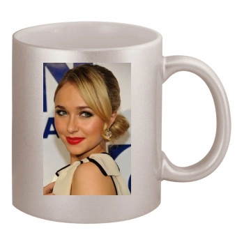 Hayden Panettiere 11oz Metallic Silver Mug