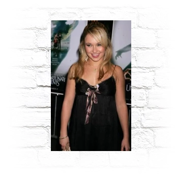 Hayden Panettiere Metal Wall Art