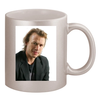 Heath Ledger 11oz Metallic Silver Mug