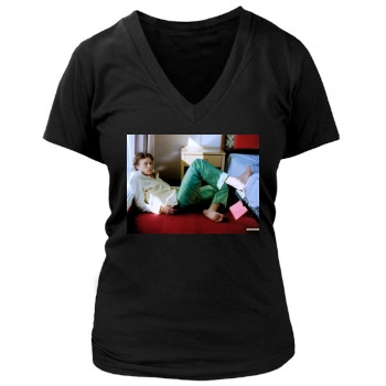 Heath Ledger Women's Deep V-Neck TShirt