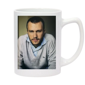 Heath Ledger 14oz White Statesman Mug