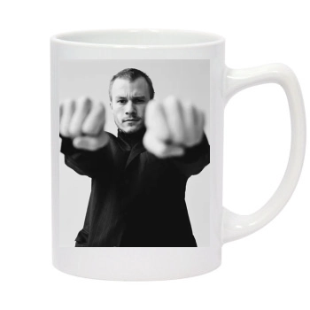 Heath Ledger 14oz White Statesman Mug