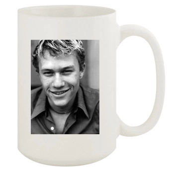 Heath Ledger 15oz White Mug