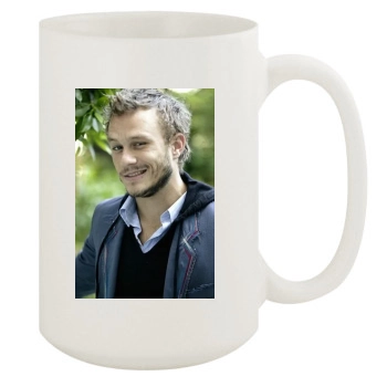 Heath Ledger 15oz White Mug