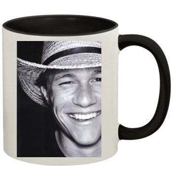 Heath Ledger 11oz Colored Inner & Handle Mug