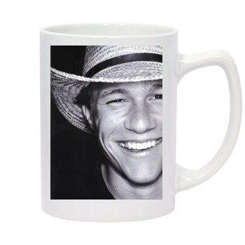 Heath Ledger 14oz White Statesman Mug