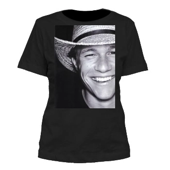 Heath Ledger Women's Cut T-Shirt