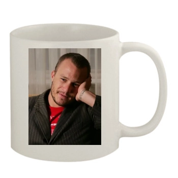 Heath Ledger 11oz White Mug