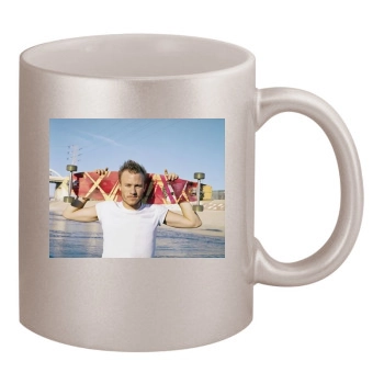 Heath Ledger 11oz Metallic Silver Mug