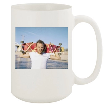 Heath Ledger 15oz White Mug