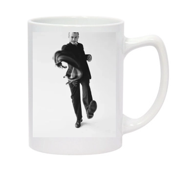 Heath Ledger 14oz White Statesman Mug