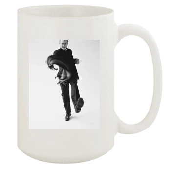 Heath Ledger 15oz White Mug