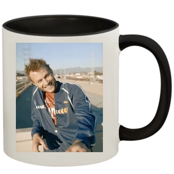 Heath Ledger 11oz Colored Inner & Handle Mug