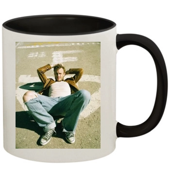 Heath Ledger 11oz Colored Inner & Handle Mug