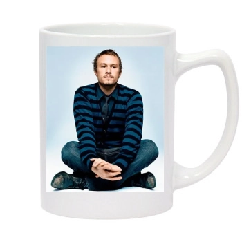 Heath Ledger 14oz White Statesman Mug