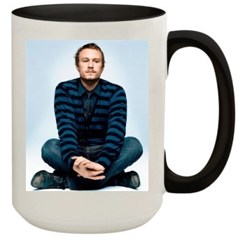 Heath Ledger 15oz Colored Inner & Handle Mug