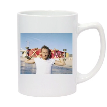 Heath Ledger 14oz White Statesman Mug