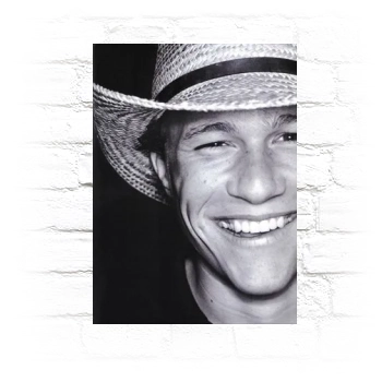 Heath Ledger Metal Wall Art