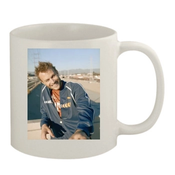 Heath Ledger 11oz White Mug