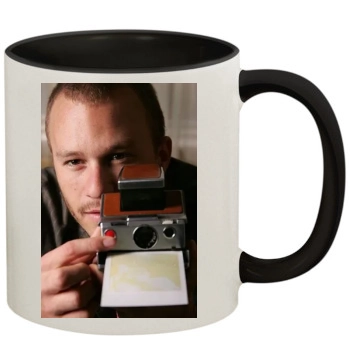 Heath Ledger 11oz Colored Inner & Handle Mug