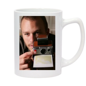 Heath Ledger 14oz White Statesman Mug