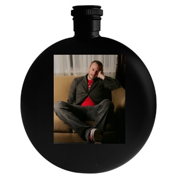 Heath Ledger Round Flask