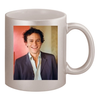 Heath Ledger 11oz Metallic Silver Mug