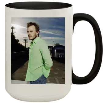 Heath Ledger 15oz Colored Inner & Handle Mug