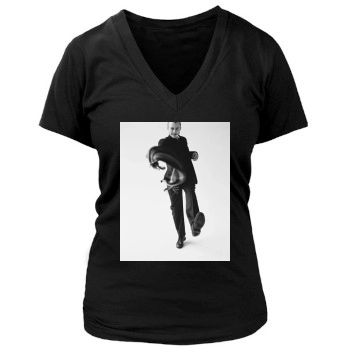 Heath Ledger Women's Deep V-Neck TShirt