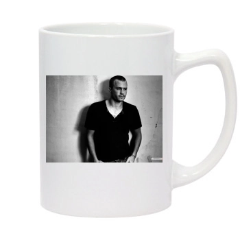 Heath Ledger 14oz White Statesman Mug