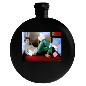 Heath Ledger Round Flask