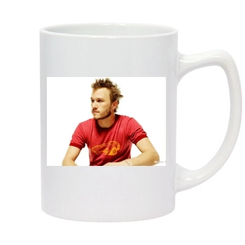 Heath Ledger 14oz White Statesman Mug