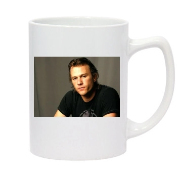 Heath Ledger 14oz White Statesman Mug