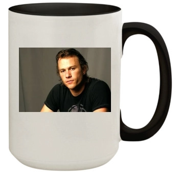 Heath Ledger 15oz Colored Inner & Handle Mug