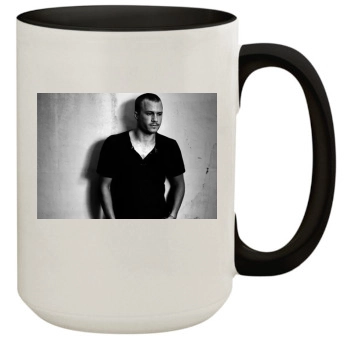 Heath Ledger 15oz Colored Inner & Handle Mug