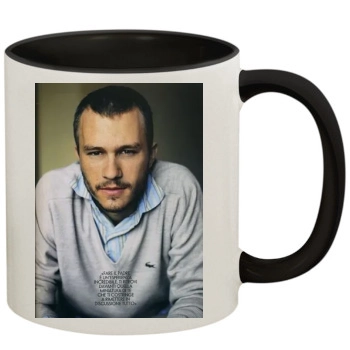 Heath Ledger 11oz Colored Inner & Handle Mug