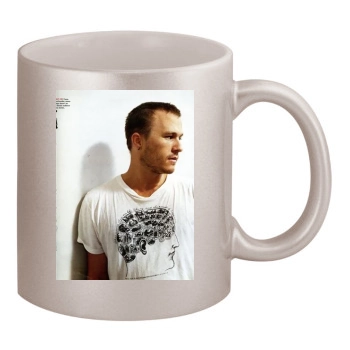 Heath Ledger 11oz Metallic Silver Mug