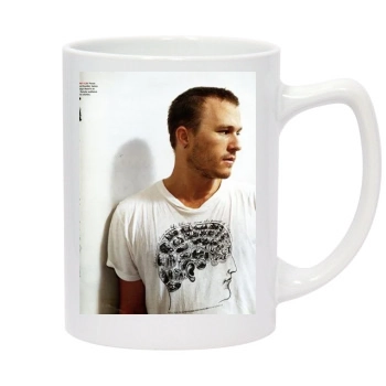 Heath Ledger 14oz White Statesman Mug