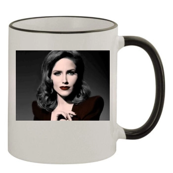 Sophia Bush 11oz Colored Rim & Handle Mug