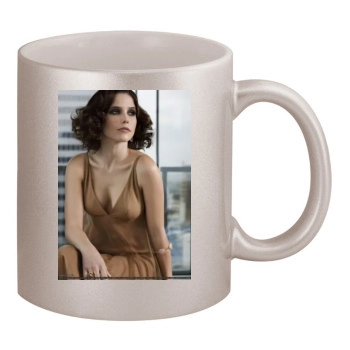 Sophia Bush 11oz Metallic Silver Mug