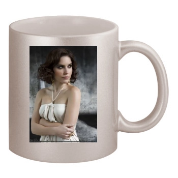 Sophia Bush 11oz Metallic Silver Mug